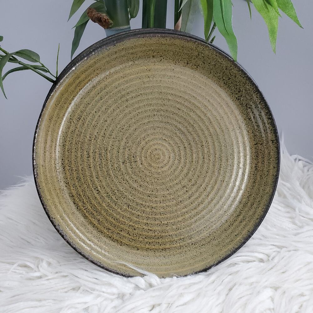Sango Collection Green Lime 4638 Plate Set of 3